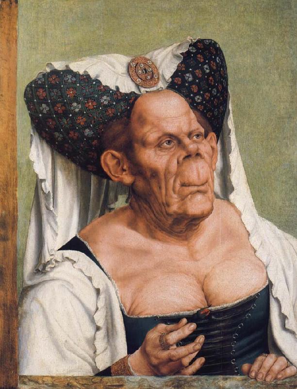 Quentin Massys Portrait of a Grotesque Old Woman china oil painting image